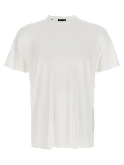 TOM FORD TOM FORD LOGO EMBROIDERY T SHIRT