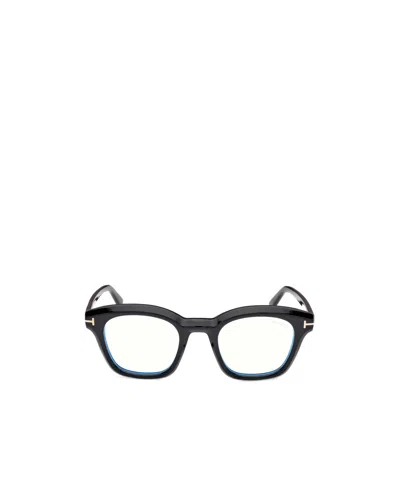 Tom Ford Logo Flat Mirror In Black