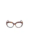 Tom Ford Logo Flat Mirror In Brown
