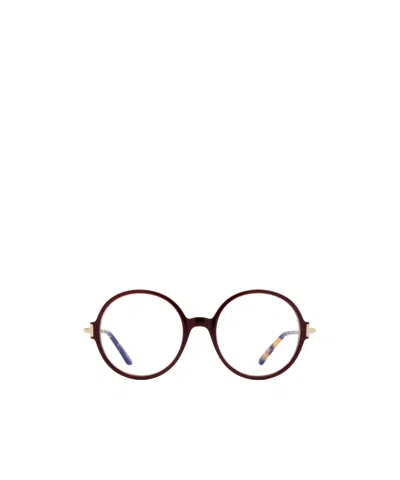 Tom Ford Logo Flat Mirror In Brown