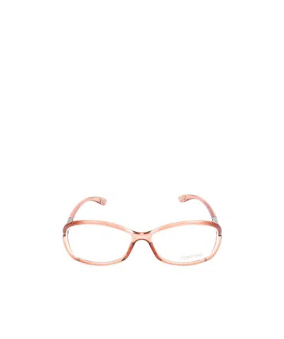 Tom Ford Logo Flat Mirror In Pink