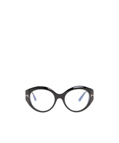 TOM FORD TOM FORD EYEWEAR OVAL FRAME GLASSES