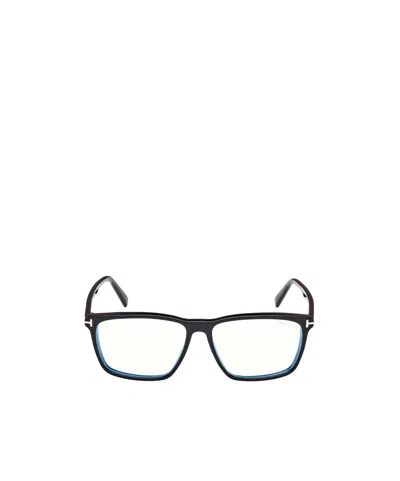 TOM FORD TOM FORD EYEWEAR SQUARE FRAME GLASSES