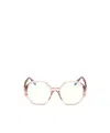 Tom Ford Logo Flat Mirror In Light Rose/t Logo