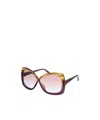 Tom Ford Logo Full-frame Sunglasses In Multicolor