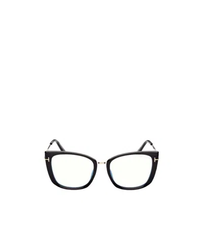 Tom Ford Logo Glasses In White