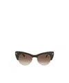 Tom Ford Logo Gradient Sunglasses In Black