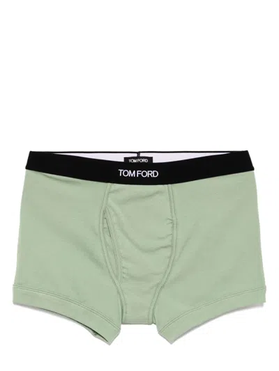 TOM FORD LOGO JACQUARD BOXER BRIEF