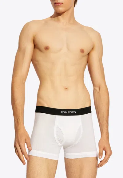TOM FORD LOGO JACQUARD BOXER BRIEFS - SET OF 2