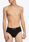 Tom Ford Two-pack Stretch Cotton And Modal-blend Briefs In Black