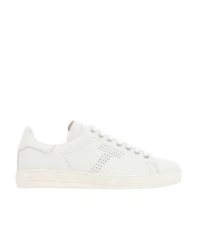 TOM FORD LOGO LACE UP CASUAL SPORTS SHOES