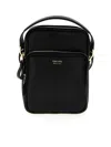 Tom Ford Logo Leather Crossbody Bag. In Black