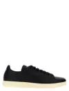 TOM FORD TOM FORD LOGO LEATHER SNEAKERS