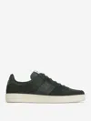 TOM FORD TOM FORD LOGO LEATHER SNEAKERS