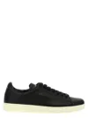 TOM FORD TOM FORD LOGO LEATHER trainers