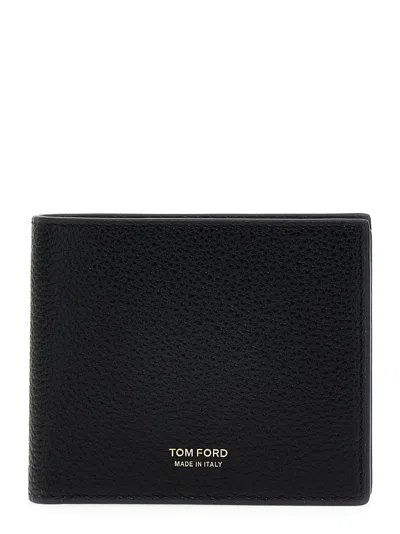 Tom Ford Bifold T Line Wallet In Black