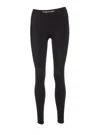Tom Ford Logo Leggings In Brown