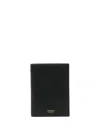 Tom Ford Logo-lettering Bi-fold Leather Cardholder In Black