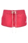 Tom Ford Logo Printed Drawstring Shorts