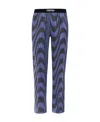 Tom Ford Logo Pajamas In Blue