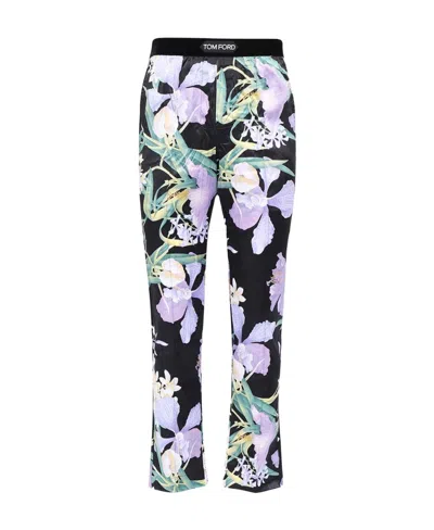 Tom Ford Logo Pajamas In Multicolor