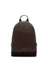 Tom Ford Logo-patch Backpack In Brown