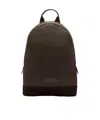 Tom Ford Logo-patch Backpack In Brown