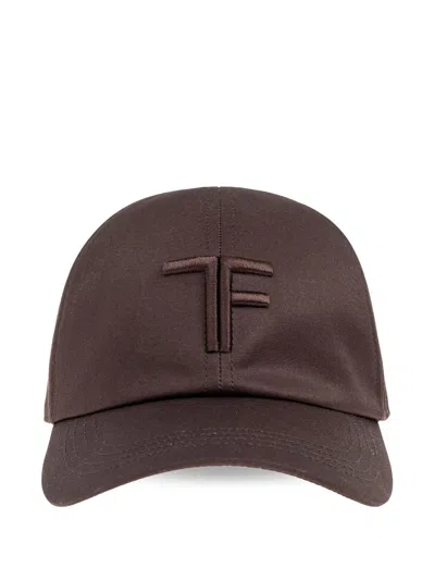TOM FORD LOGO-PATCH CAP