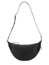 Tom Ford Smooth Grain Leather Logo Messenger Bag In Black