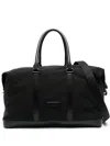 Tom Ford Logo-patch Holdall Bag In Black