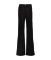 Tom Ford Logo-patch Flared Jeans In Black