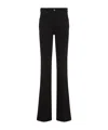 Tom Ford Black Flare Cotton Jeans In Black