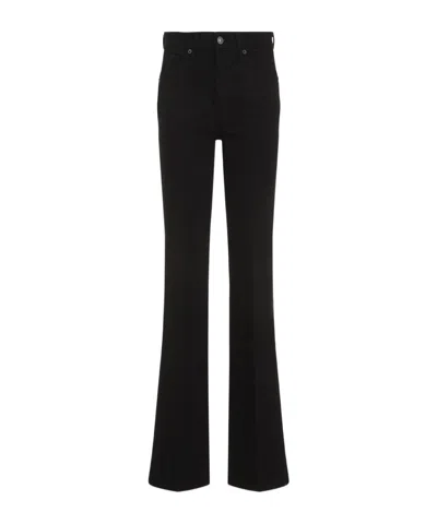 TOM FORD TOM FORD LOGO PATCH FLARED JEANS