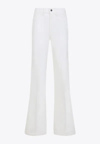 TOM FORD LOGO-PATCH FLARED PANTS