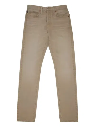 Tom Ford Logo-patch Jeans