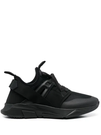 Tom Ford Nylon Sneakers In Black