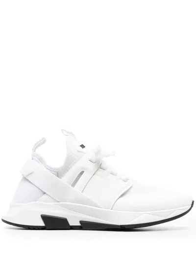Tom Ford White Lace-up Sneakers