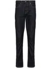 Tom Ford Logo-patch Slim-fit Jeans In Blue