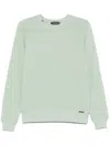 Tom Ford Logo-patch Sweatshirt In グリーン