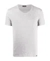 Tom Ford Cotton-blend Jersey T-shirt In Gray