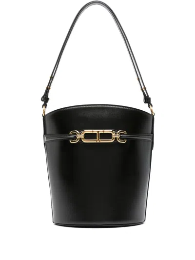 Tom Ford Whitney Small Bucket Bag In Black
