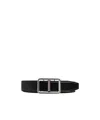 Tom Ford Logo-plaque Buckle Belt In Black