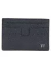 TOM FORD TOM FORD LOGO PLAQUE CLASSIC CREDIT CARD HOLDER