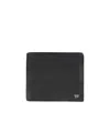 Tom Ford Logo-plaque Grained Leather Wallet In Black