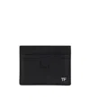 Tom Ford Logo-plaque Leather Cardholder In Black