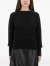 Tom Ford Logo-plaque Sweater In Black