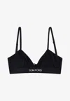 Tom Ford Triangle Bra Intimo Black In Black