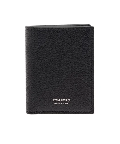 TOM FORD TOM FORD LOGO PRINTED BI-FOLD WALLET
