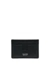 Tom Ford Logo-print Leather Cardholder In Schwarz