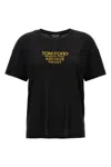 Tom Ford Printed Logo Crew Neck T-shirt